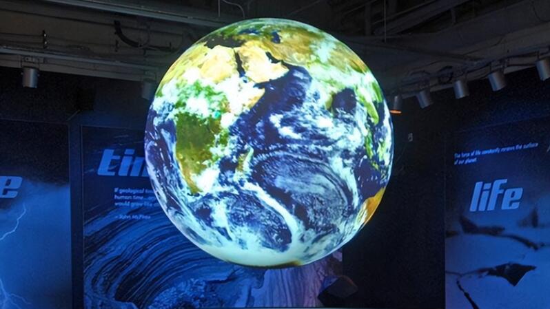 成都數字展廳|科技展廳中球幕投影的應用怎么做？