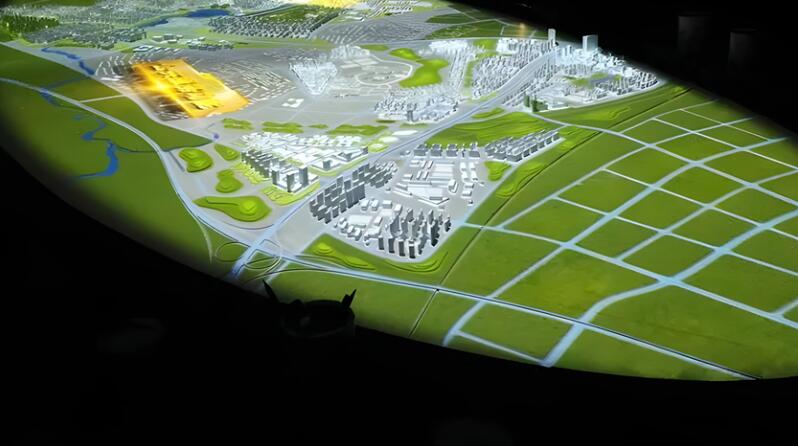 四川數字展廳盤點科技展廳中數字沙盤展項制作的功能