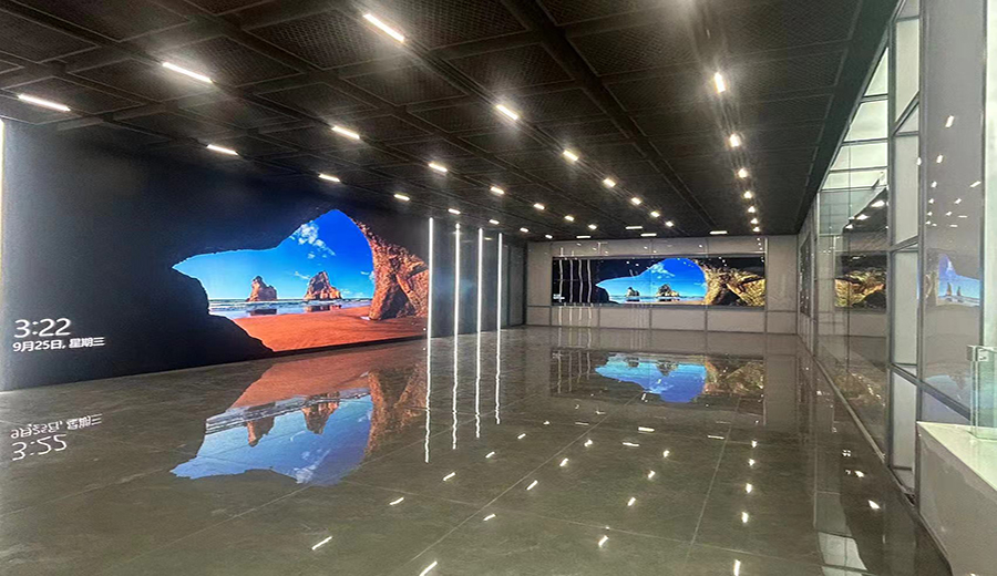 展廳內LED屏是展廳生命力的最好展現！